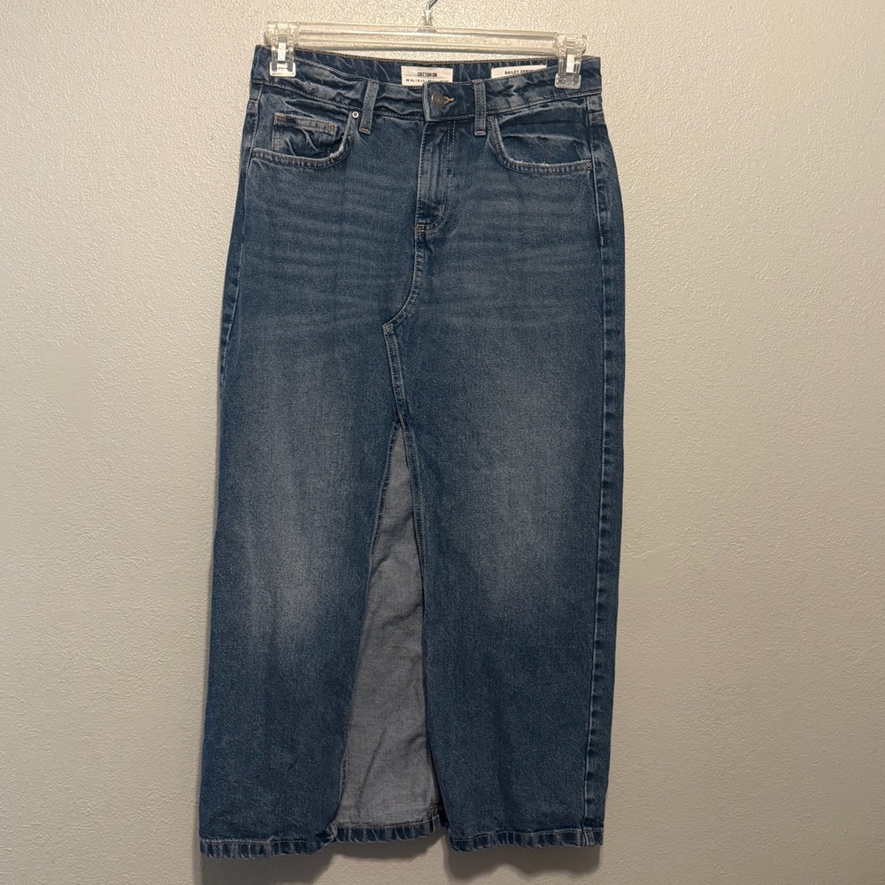 Denim skirt